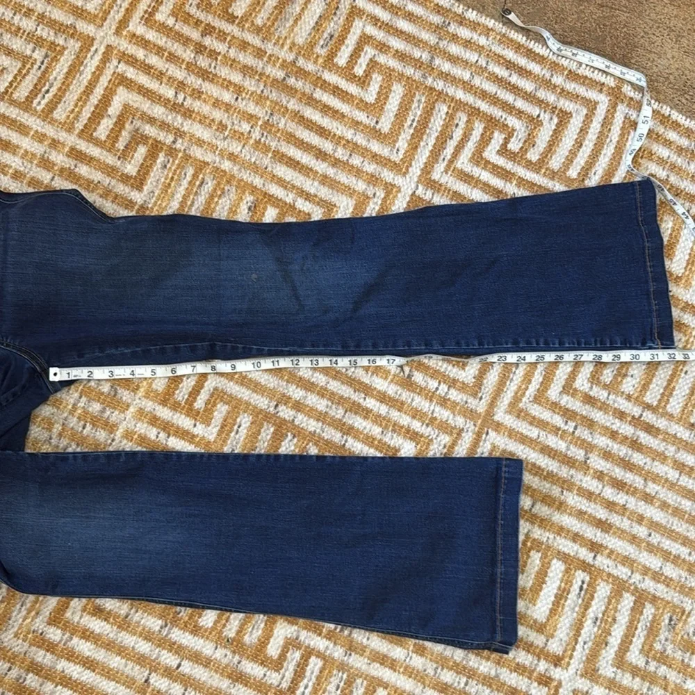 EUC SPANX Pull-On Denim Flare Jeans